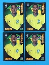 Endrick Rookie Lot of 4 Stickers Panini World Class 2023 2024 (24) #54 picture