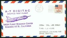 NASA, Cachet Flight Cover, Canceled 1976-08-19, A-7 Digitac, Pilot Joe Engle picture