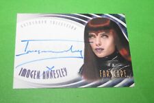 2004 Farscape Through the Wormhole Imogen Annesley AUTOGRAPH INSERT CARD A49 picture