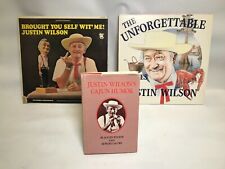 Justin Wilson Cajun Humor Book and Albums Lot picture