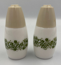 Vintage Gemco Spring Blossom Crazy / Daisy Salt & Pepper Shakers - Corelle Pyrex picture