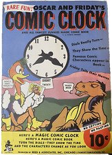 Reed & Assoc Fawcett Publications Vintage Magic Comic Clock Oscar Friday's picture
