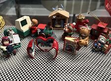 VTG Hallmark Lot Of 12 Christmas Ornaments From 80s And 90s  picture