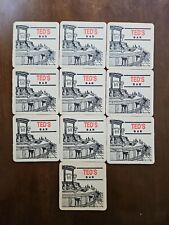 Vintage New one pack of 20 Drink Coasters Ted's Bar picture