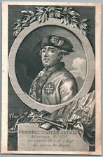 Friedrich von Anhalt General Catherine II of Russia CPA Askanier For Merit picture
