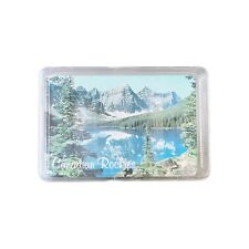 Canadian Rockies Playing Cards Full Deck Sealed Souvenir Cards In Plastic Case picture