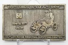 8th Annual Antique Auto Show 1977 VACM Cutler Ridge Regional Shopping Cen Plaque picture