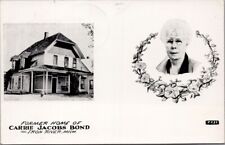 1952, Former Home of Jacobs Bond, IRON RIVER, Michigan Real Photo Postcard picture