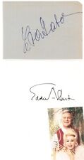 Eva Gabor & Eddie Albert signed  Green Acres picture