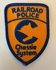 Patch- Vintage Chessie System Railroad Police (C&O, B&O)  #22378 -NEW-  picture