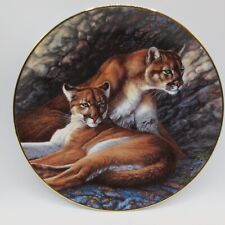 Devoted Protector Portraits of the Wild Hamilton Collection Plate 194 Cougars picture