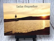 Grand Marais Lighthouse Lake Superior  Minnesota MN Postcard picture