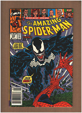 Amazing Spider-man #332 Newsstand Marvel Comics 1990 VENOM FN/VF 7.0 picture