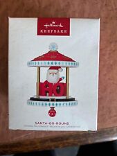 Hallmark Keepsake Christmas Ornament Santa Go Round Merry Claus 2023 Brand New picture