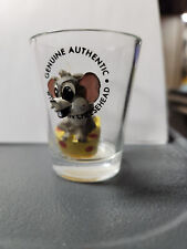 genuine authentic Wisconsin Cheesehead shot glass picture