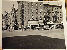 Great 1943 NYC NEW YORK CITY Manhattan 8x10 9th AVENUE & W. 41 St. Hells Kitchen picture