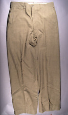 Korean War U.S. Army Enlisted Man's  M-1952 OD Wool Trousers picture