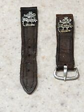 Ingersoll Original 1930's  Mickey Mouse Leather Watch Band . picture