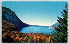 Lake Willoughby Vermont Postcard c1971 Chrome Beautiful Lake Westmore VT picture