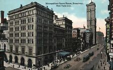 Vintage Postcard 1916 Metropolitan Opera House Broadway New York City NY picture