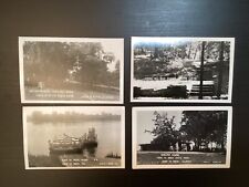 4 Vintage Cave in Rock Illlinois RPPC Unposted Benke, Salem IL picture