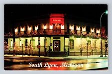 South Lyon MI-Michigan, The Historic South Lyon Hotel, Vintage Souvenir Postcard picture