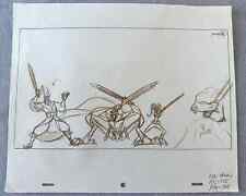 Star Wars Clone Wars Grievous vs Jedis Original Production Layout Art Animated picture
