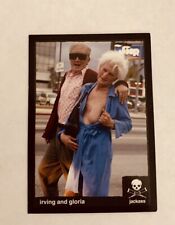 Irving and Gloria 2022 ZEROCOOL JACKASS Card #S-11 Stunts Indecent Proposal NM picture