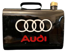 Antique retro style Audi automotive oil can/canister wall mount rustic vinatge picture