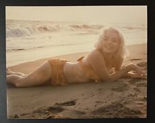 1962 Marilyn Monroe Original Photo George Barris Santa Monica Beach Stamped picture