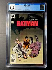 Batman 404 CGC 9.8 ~ White Pages ~ 1987 ~ Year One ~ Frank Miller ~ Mazzucchelli picture