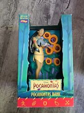 1995 Just Toy's Disney Pocahontas & Meeko Piggy Bank - Vintage picture