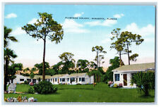 c1960's Flamingo Colony Sarasota Florida FL Unposted Vintage Postcard picture