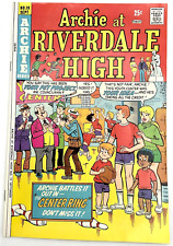 Archie at Riverdale High No. 19 September 1974 Comic Book Converse Sears picture