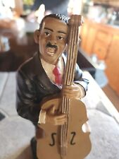 Vintage African American Jazz Player Figurine picture