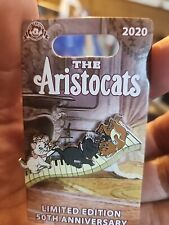 Disney Parks ARISTOCATS 50th Anniversary Pin Piano Toulouse Berlioz Marie Pin LE picture