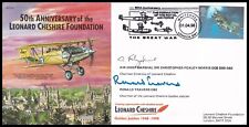 SIR CHRISTOPHER FOXLEY-NORRIS Signed Leonard Cheshire Foundation RAF CC51 Cover picture