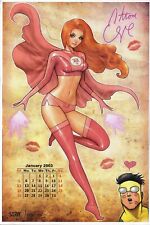 Atom Eve from Invincible - Nathan Szerdy - SIGNED art print w/ COA picture