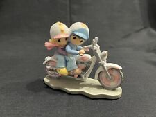 Precious Moments Two Hearts Two Wheels Two for the Road Collection 1683 A picture