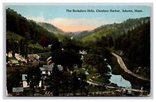 The Berkshire Hills, Cheshire Harbor, Adams Massachusetts MA Postcard picture