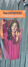 1970's Jointed   The Countess  Cardboard  55 in Halloween  Decoration picture