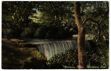 Mechanics Dam Waterfall Bungay River Attleboro Massachusetts MA c1910s Postcard picture