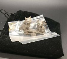 Spooniques Pewter Cats Playing #78 picture