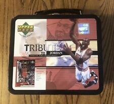 1999 UPPER DECK TRIBUTE TO MICHAEL JORDAN LUNCH BOX (NO CARDS) LIMITED EDITION picture