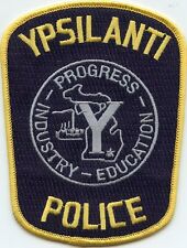 YPSILANTI MICHIGAN MI Progress Industry Education POLICE PATCH picture
