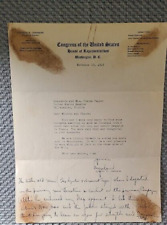 Lyndon Johnson. TLS. 10 Nov. 1948. Signed with very personal postscript picture