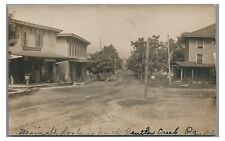 RPPC Main Street Store BENTLEY CREEK PA Bradford County 1908 Real Photo Postcard picture