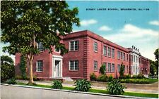 Vintage Postcard- SIDNEY LANIER SCHOOL, BRUNSWICK, GA. Early 1900s picture