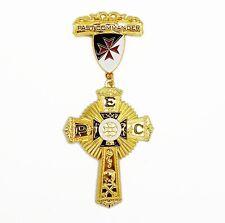 York Rite Knights Templar Past Eminent Commander Masonic Jewel NEW DESIGN picture