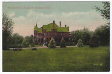 Hopedale, Massachusetts, Vintage Postcard View of Residence of G. A. Draper picture